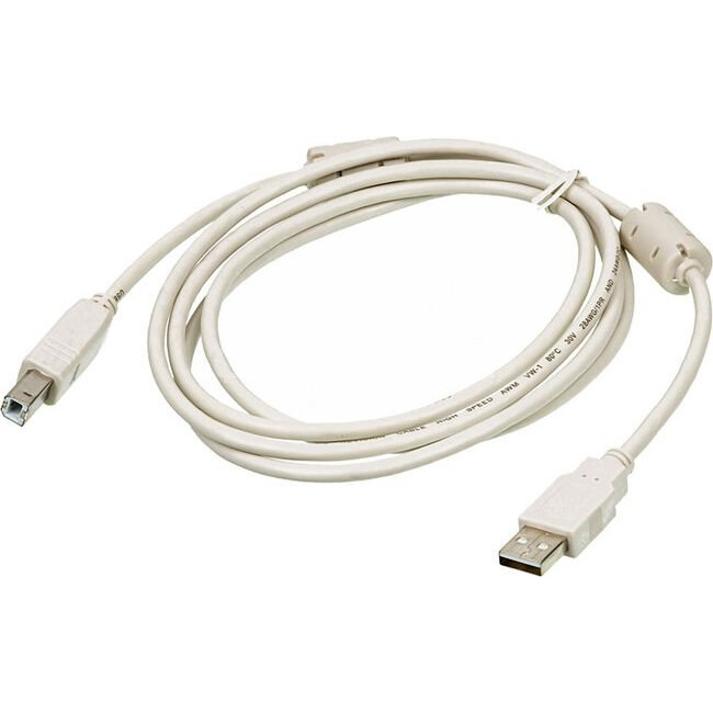 Кабель USB A (M) - USB B (M), 1.8м, Buro USB2.0-AM/BM-1.8M-MG