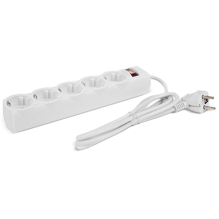 Сетевой фильтр CBR CSF 2505-3.0 PC White - CSF 2505-3.0 White - фото 2