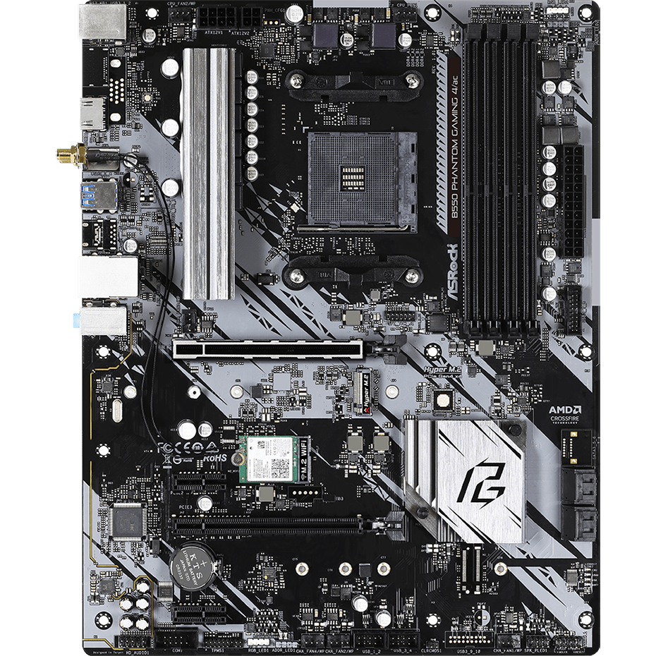 Материнская плата ASRock B550 Phantom Gaming 4/ac