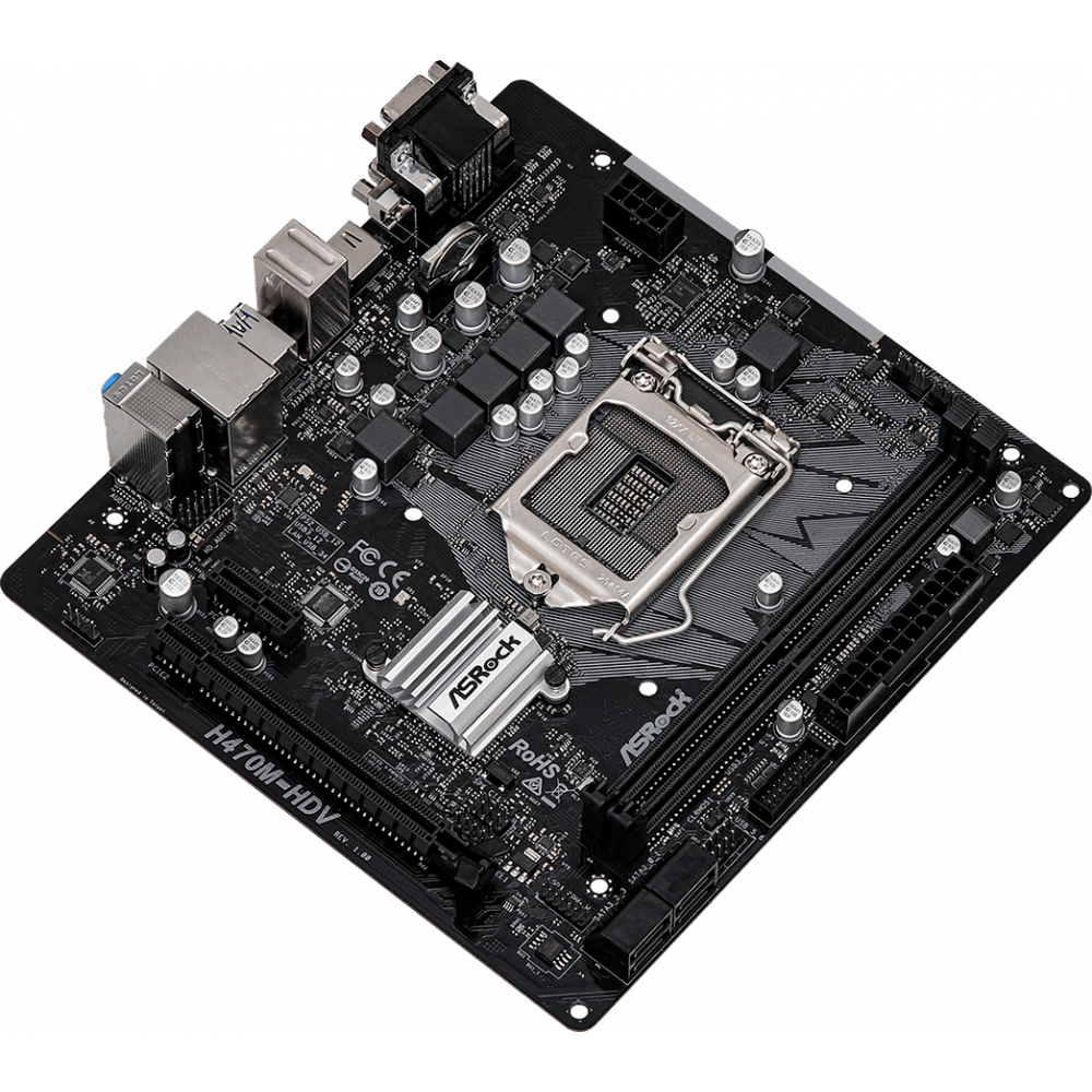 Материнская плата ASRock H470M-HDV - фото 3