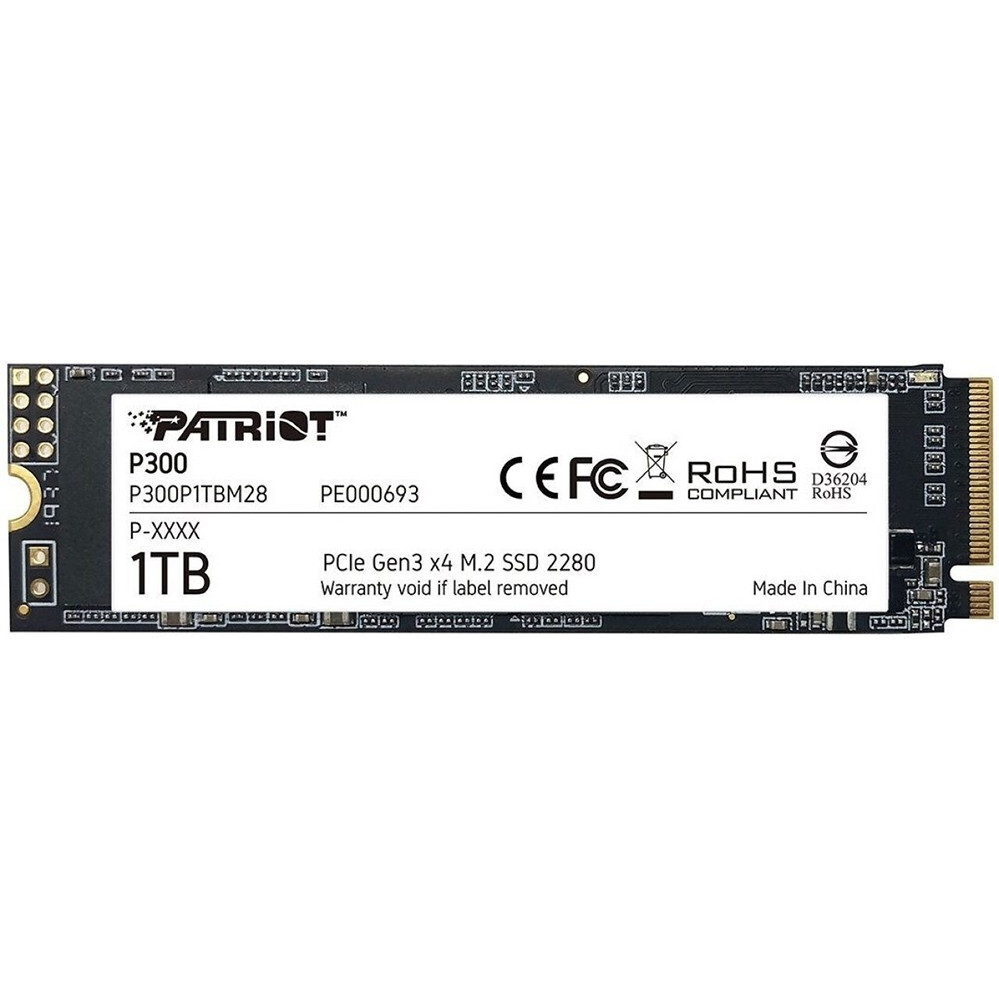 Накопитель SSD 1TB Patriot P300 (P300P1TBM28)