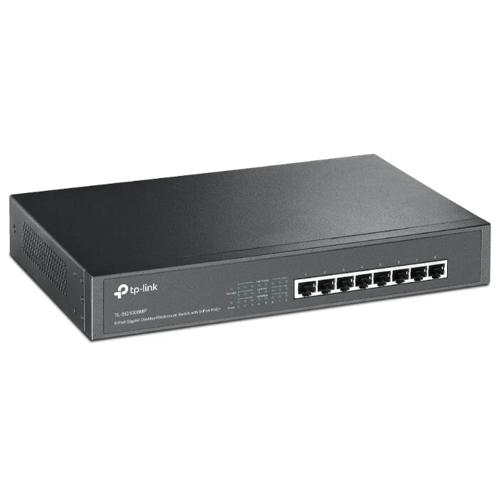 Коммутатор (свитч) TP-Link TL-SG1008MP - фото 2