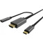 Кабель USB Type-C - HDMI, 1.8м, VCOM CU423MCPD-1.8M - фото 3