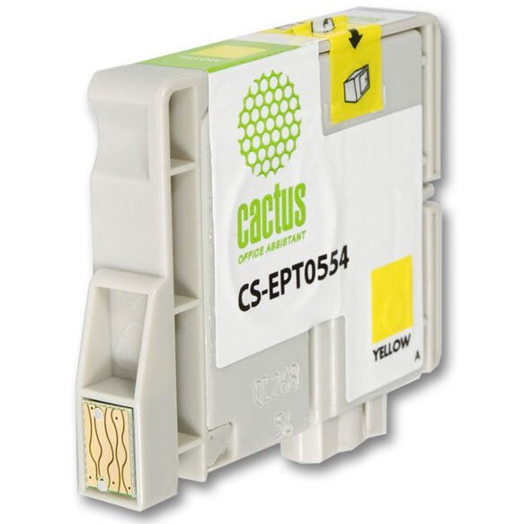 Картридж Cactus CS-EPT0554 Yellow