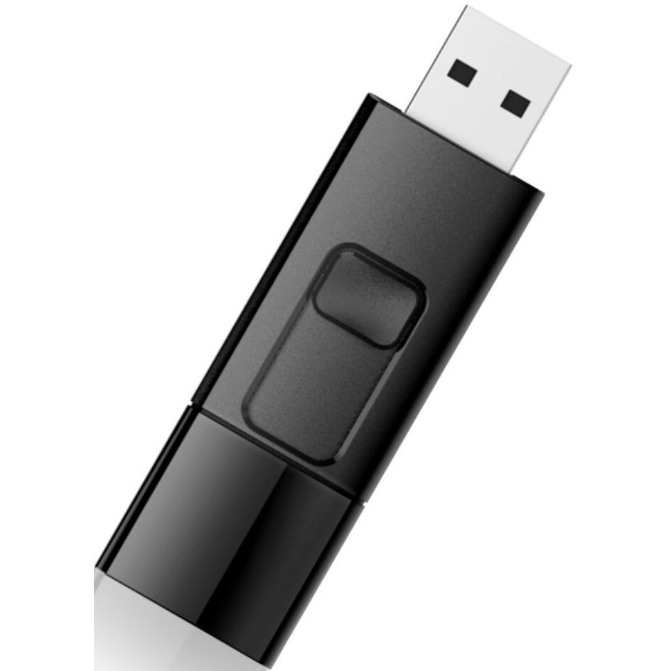 USB Flash накопитель 64Gb Silicon Power Blaze B05 Black (SP064GBUF3B05V1K) - фото 3
