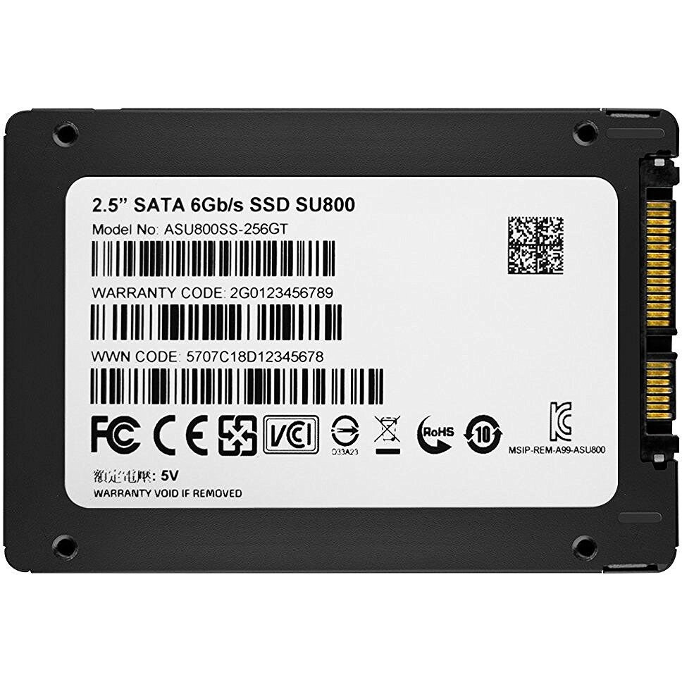 Накопитель SSD 256Gb ADATA SU800 (ASU800SS-256GT-C) - фото 3