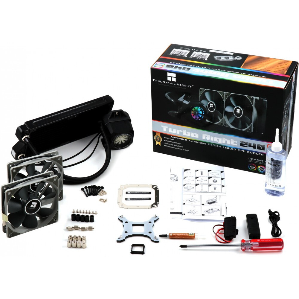 Система жидкостного охлаждения Thermalright Turbo Right 240 C - TURBO-RIGHT-240-C - фото 8