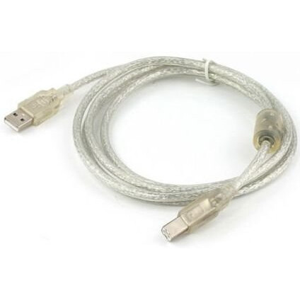 Кабель USB A (M) - USB B (M), 1.8м, Cablexpert CCF-USB2-AMBM-TR-6