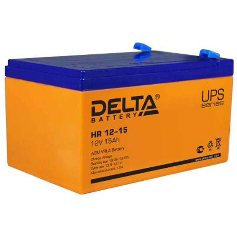 Аккумуляторная батарея Delta HR 12-15