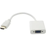 Переходник HDMI (M) - VGA (F), 0.2м, Espada E HDMI M-VGAF20