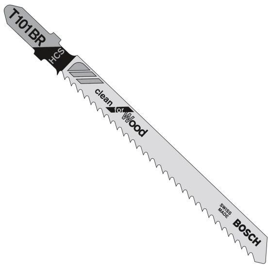 Полотно для лобзика Bosch T101BR HCS - 2608630014 - фото 2