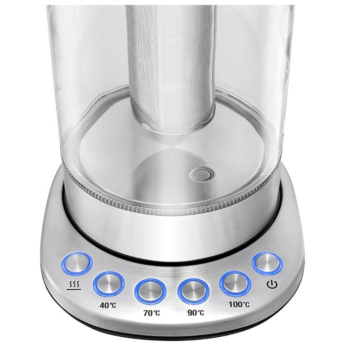 Чайник Kitfort KT-622 Silver - фото 6