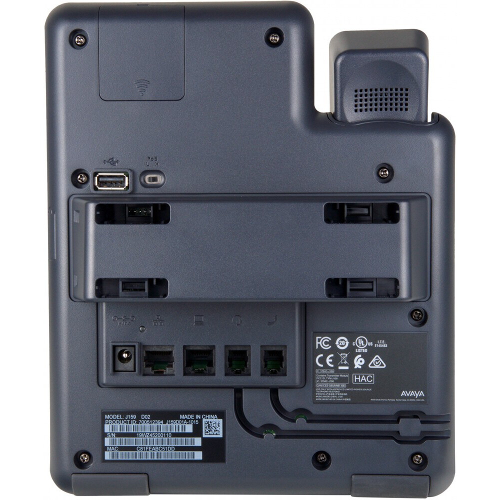 VoIP-телефон Avaya J159 (700512394) - фото 4