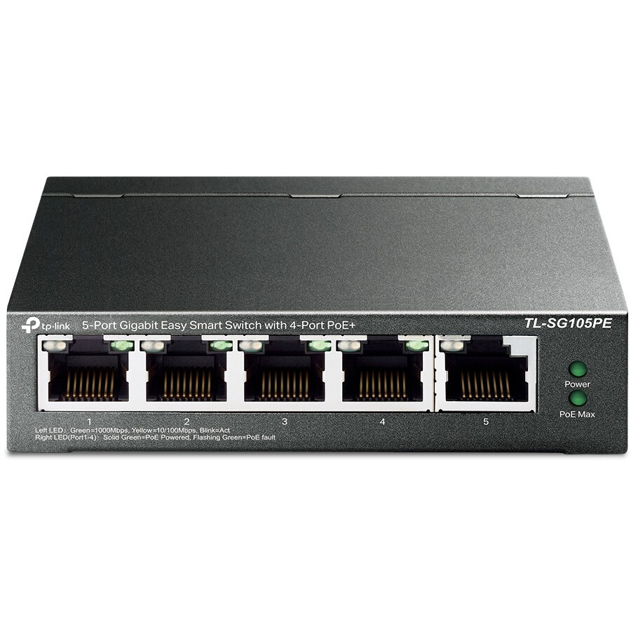 Коммутатор (свитч) TP-Link TL-SG105PE