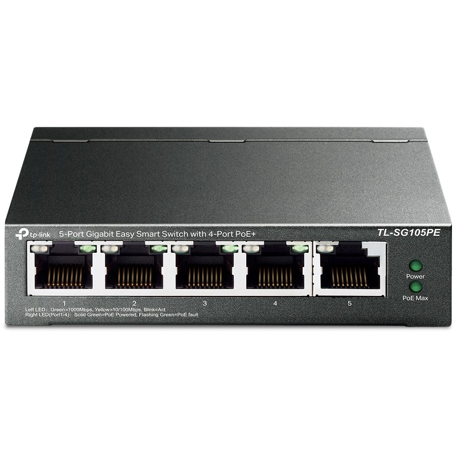 Коммутатор (свитч) TP-Link TL-SG105PE