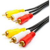 Кабель 3x RCA (M) - 3x RCA (M), 3м, ATCOM AT1004