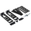 Оптический бокс Hyperline FO-19V-1U-3xSLT-W130H30-24UN-BK - фото 9