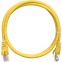 Патч-корд NIKOMAX NMC-PC4UD55B-001-C-YL, 0.15м