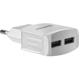 Сетевое зарядное устройство Defender EPA-13 White (83841)