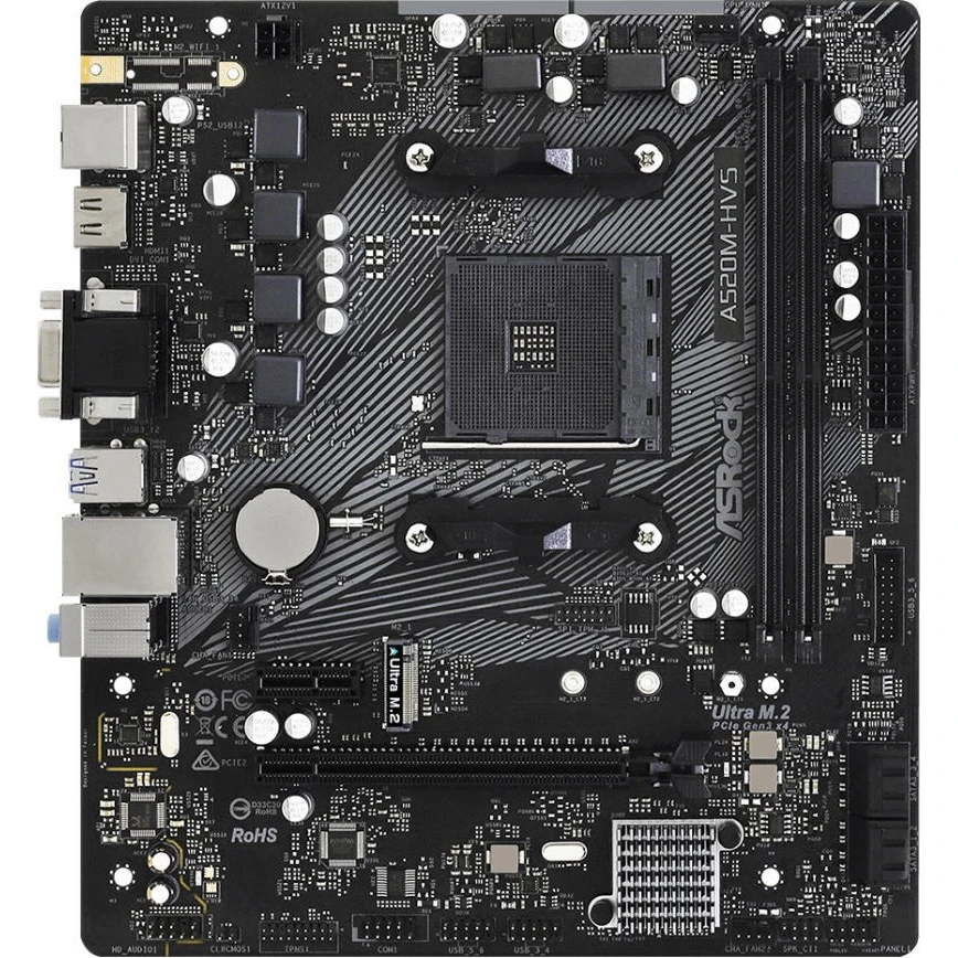 ПК AMD Ryzen 5 4500 / NVIDIA RTX 3050 / 16 ГБ / SSD 480 ГБ