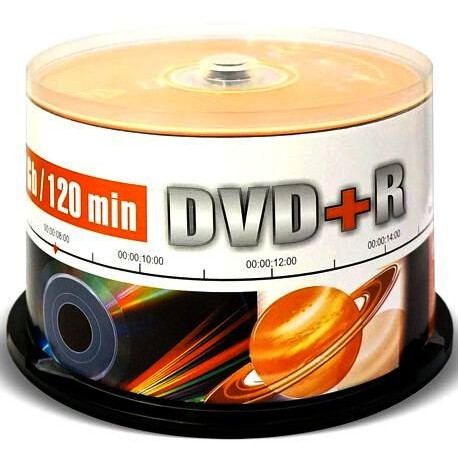 Диск DVD+R Mirex 4.7Gb 16x Cake Box (50 шт.) (202516)