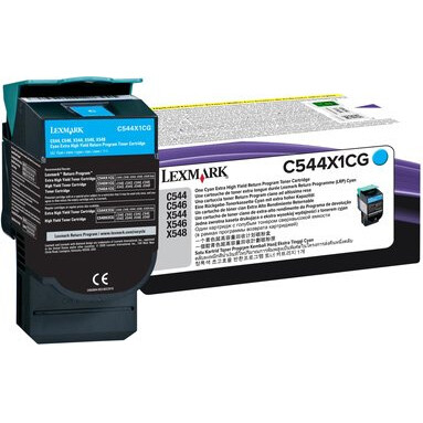 Картридж Lexmark C544X1CG Cyan