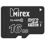 Карта памяти 16Gb MicroSD Mirex (13612-MCSUHS16)