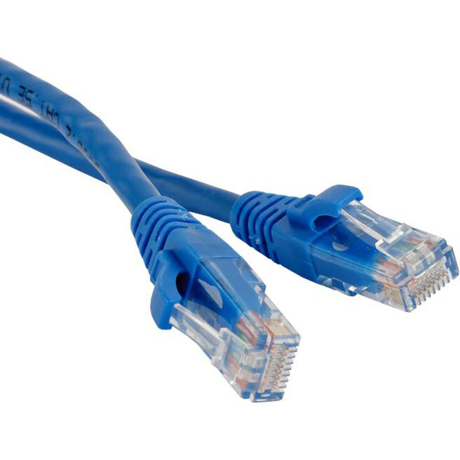 Патч-корд Hyperline PC-LPM-UTP-RJ45-RJ45-C5e-0.3M-LSZH-BL, 0.3м