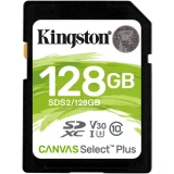 Карта памяти 128Gb SD Kingston Canvas Select Plus (SDS2/128GB)