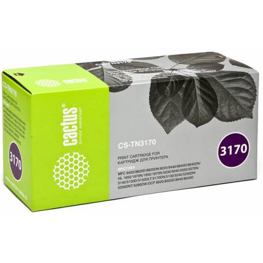 Картридж Cactus CS-TN3170 Black
