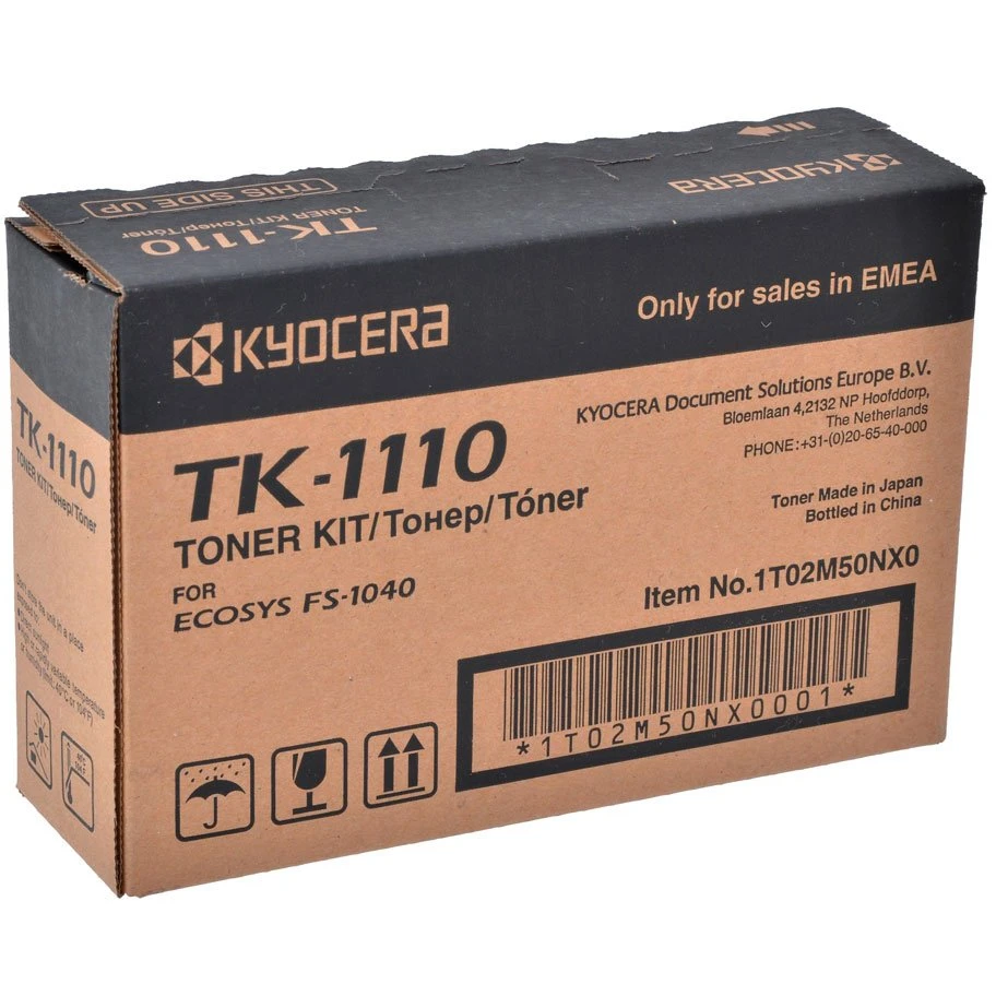 Картридж Kyocera TK-1110 Black - 1T02M50NX0/1T02M50NXV