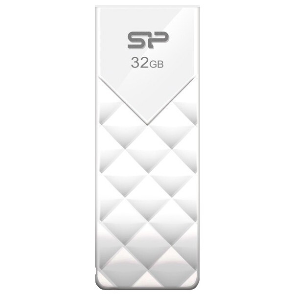 USB Flash накопитель 32Gb Silicon Power Ultima U03 White (SP032GBUF2U03V1W)