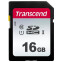 Карта памяти 16Gb SD Transcend  (TS16GSDC300S)