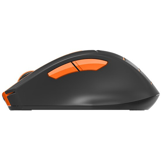 Мышь A4Tech Fstyler FG30S Grey/Orange - фото 4