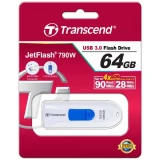 USB Flash накопитель 64Gb Transcend JetFlash 790 White (TS64GJF790W)