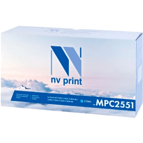 Картридж NV Print MPC2551 Cyan