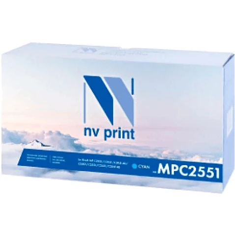 Картридж NV Print MPC2551 Cyan - NV-MPC2551C