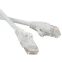 Патч-корд Hyperline PC-LPM-UTP-RJ45-RJ45-C5e-0.15M-LSZH-WH, 0.15м