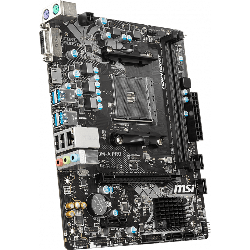 Материнская плата MSI A320M-A PRO - фото 3