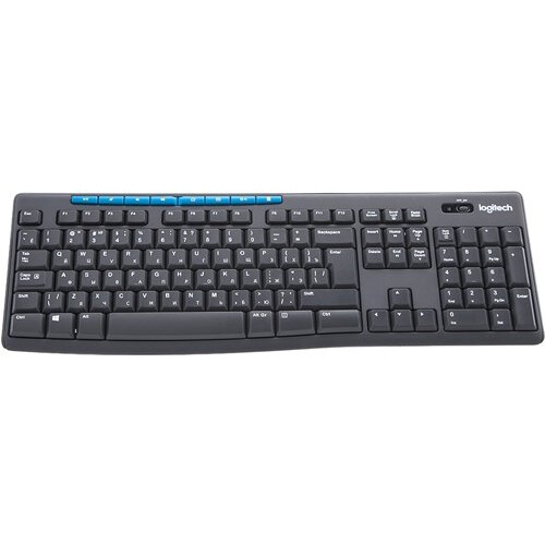 Клавиатура + мышь Logitech Wireless Combo MK275 Black (920-008535/920-007721) - фото 3