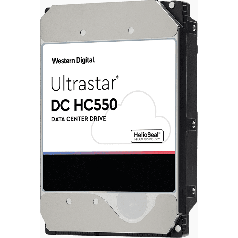 Жёсткий диск 18Tb SAS  WD Ultrastar HC550 (0F38353/0F38362) - WUH721818AL5204