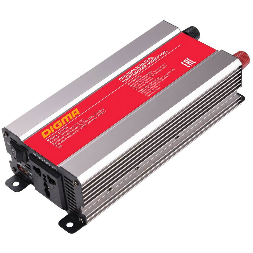 Автомобильный преобразователь напряжения Digma DCI-800