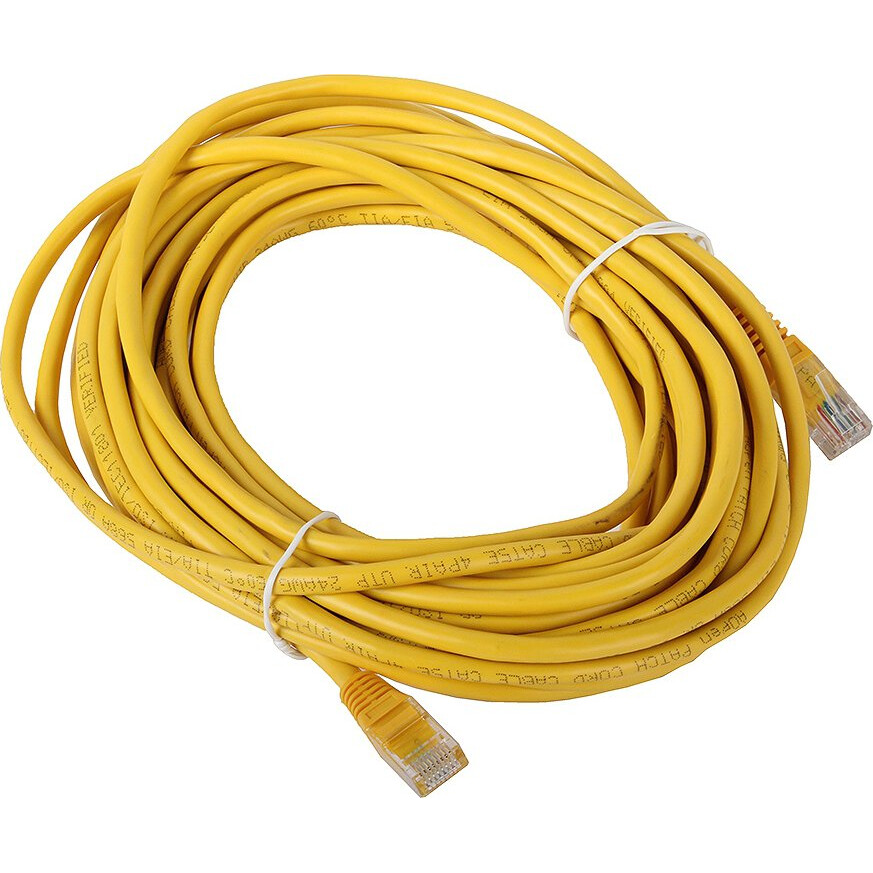 Патч-корд AOpen ANP511-10M-Y, 10м