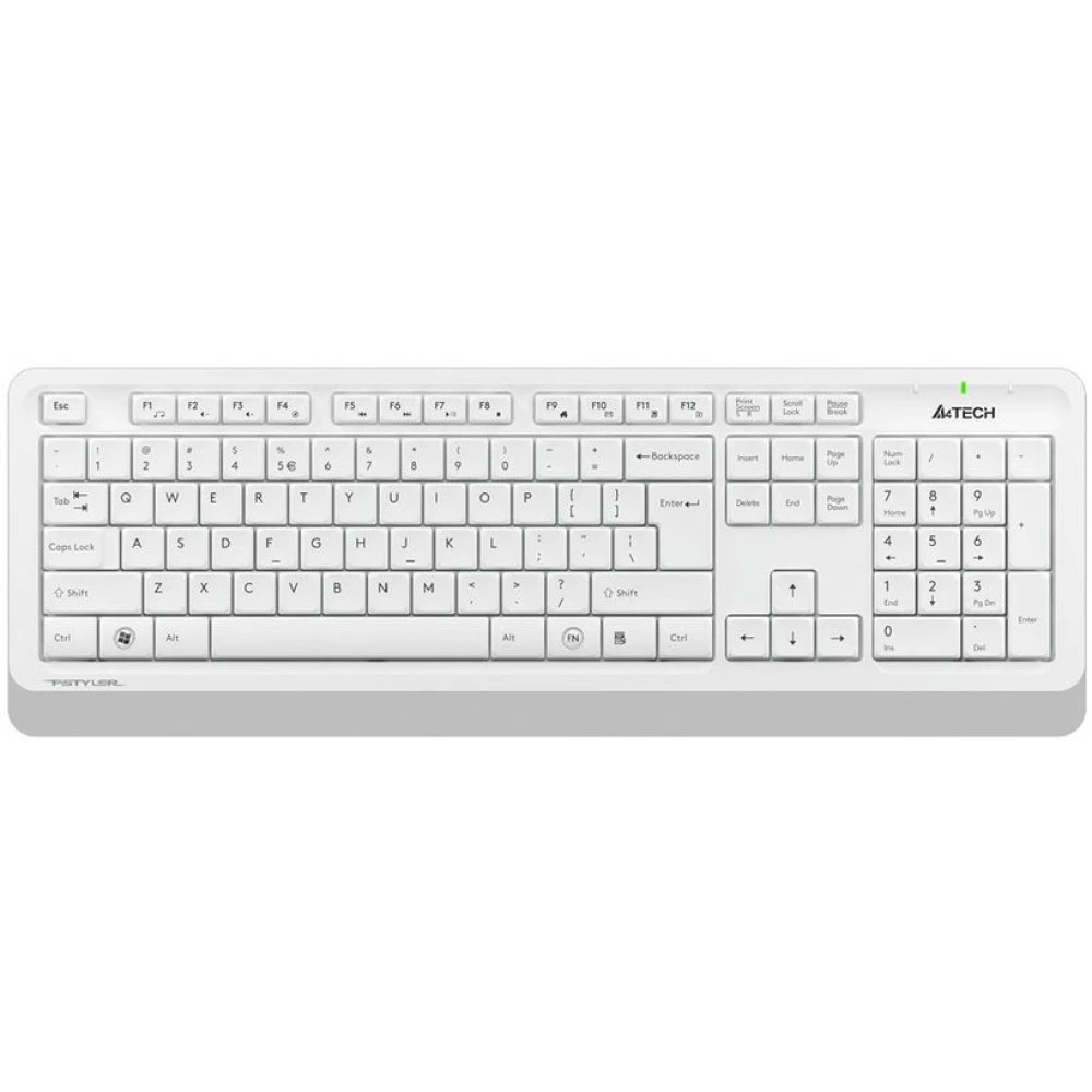 Клавиатура + мышь A4Tech Fstyler FG1010 White - фото 2