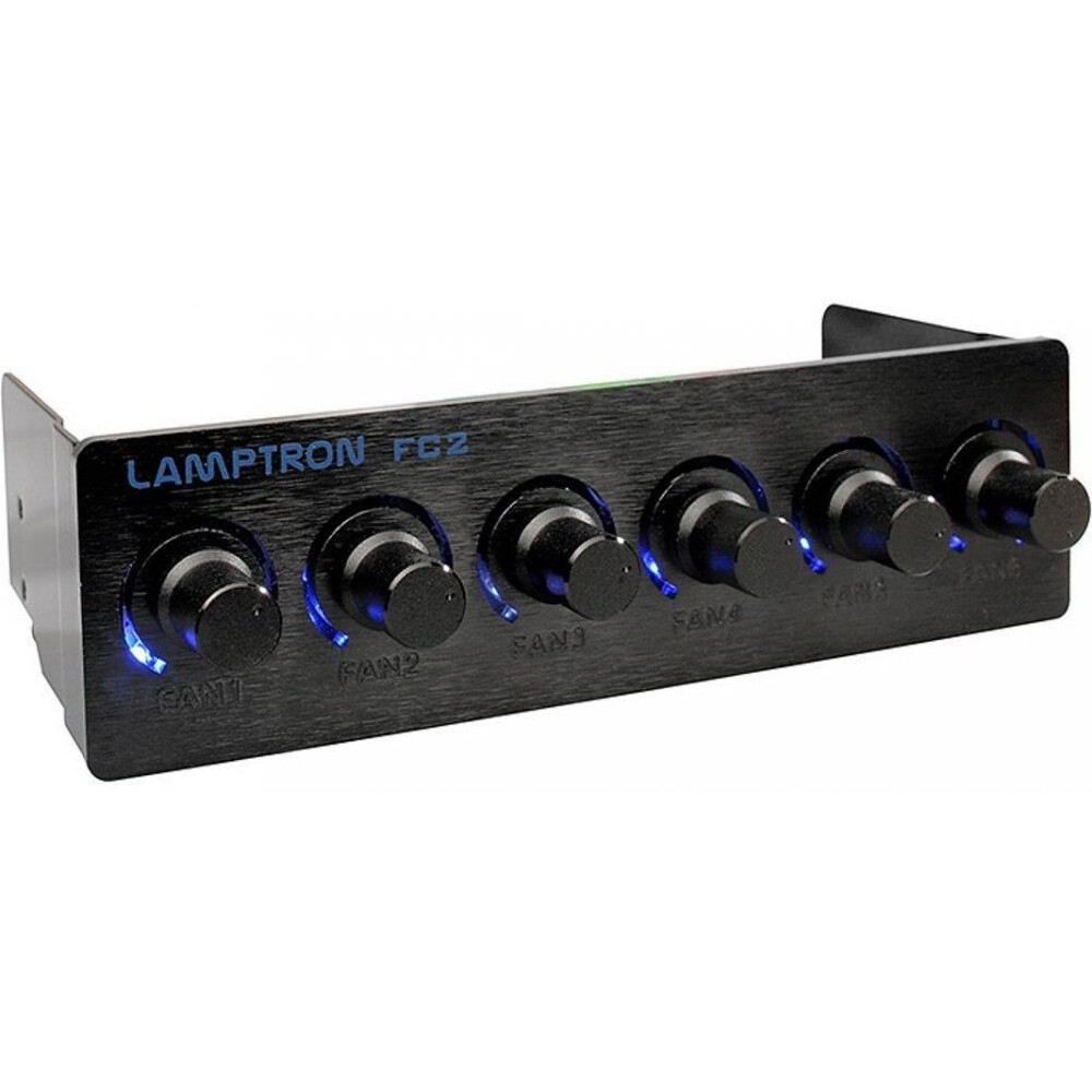 Контроллер вентиляторов Lamptron FC2 Black - LAMP-FC0022H