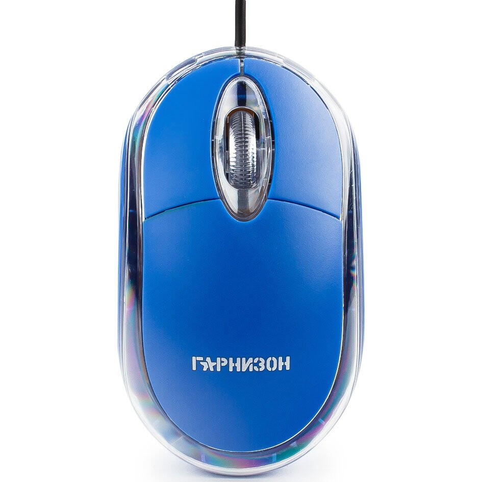 Мышь Гарнизон GM-100B Blue - фото 2