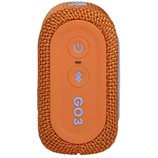 Портативная акустика JBL GO 3 Orange - JBLGO3ORG - фото 3