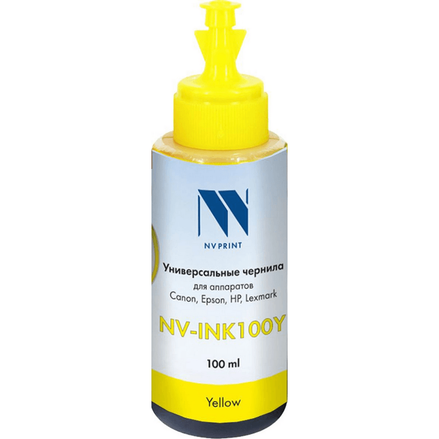 Чернила NV Print INK100 Yellow