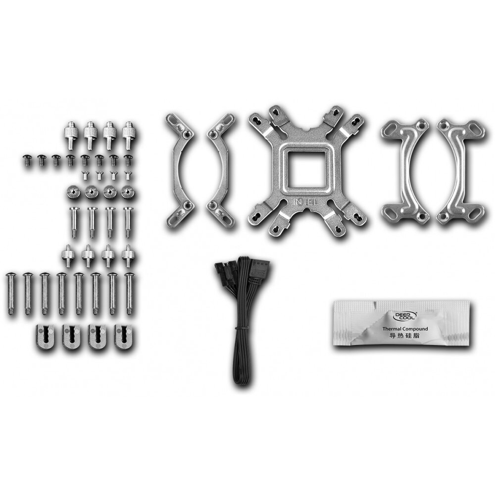 Система жидкостного охлаждения DeepCool Gammaxx L240 V2 - DP-H12RF-GL240V2 - фото 6