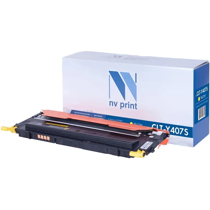 Картридж NV Print CLT-Y407S Yellow